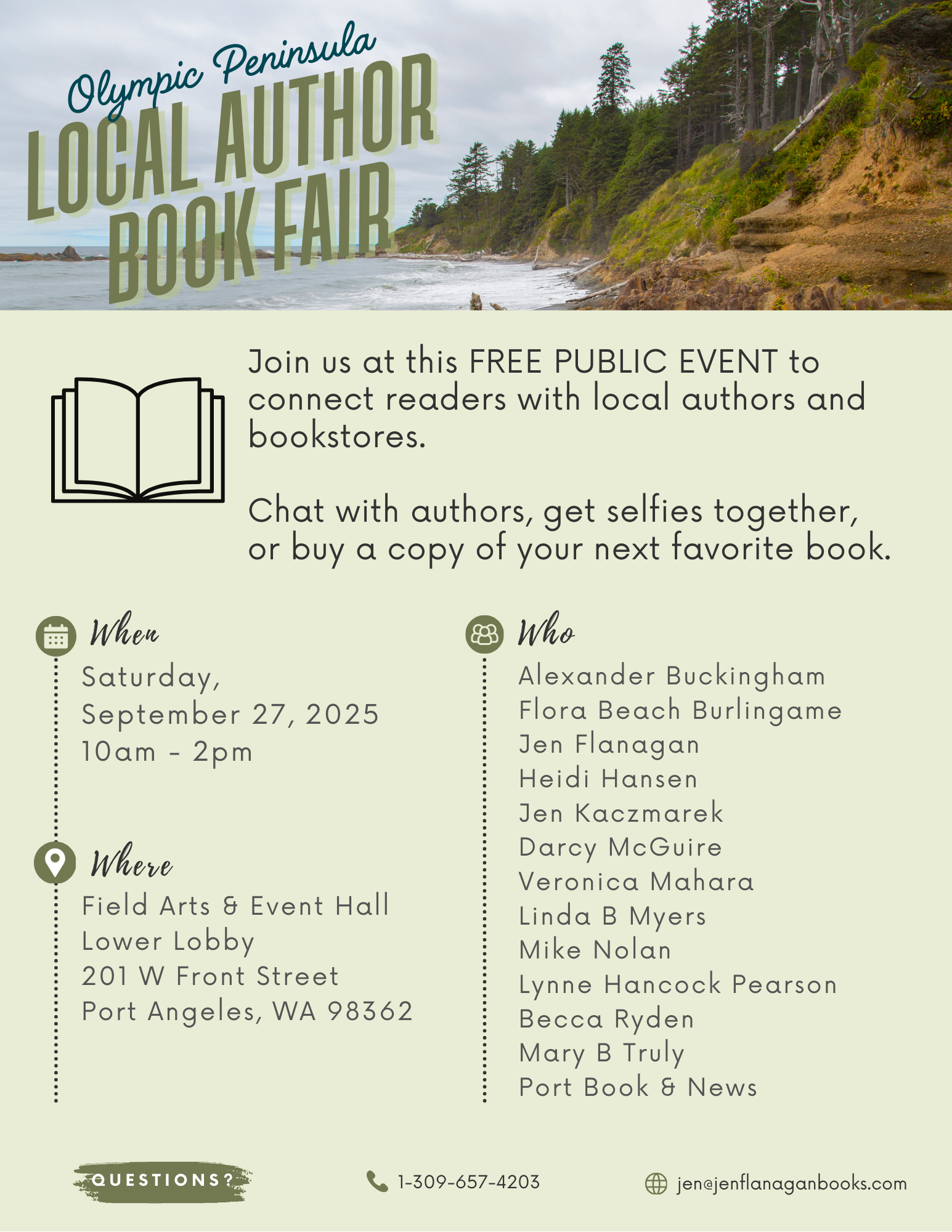 Olympic Peninsula Local Author Book Fair